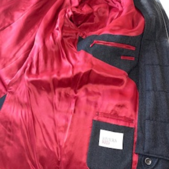 RIVIERA RED Boston Hybrid Zip out Wool Blazer size 48R - Picture 9 of 12